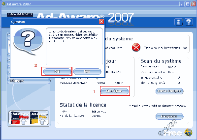 mise à jour